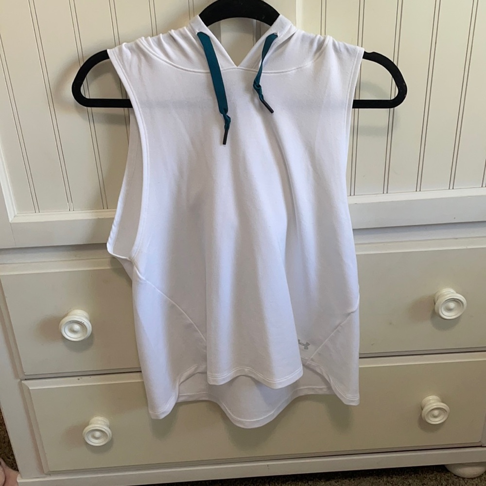 Under Armour tank top w/ hood